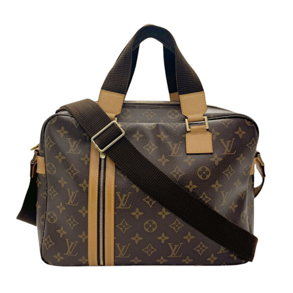 Louis Vuitton Monogram Sac Bosphore Canvas Shoulder Bag Handbag Brown